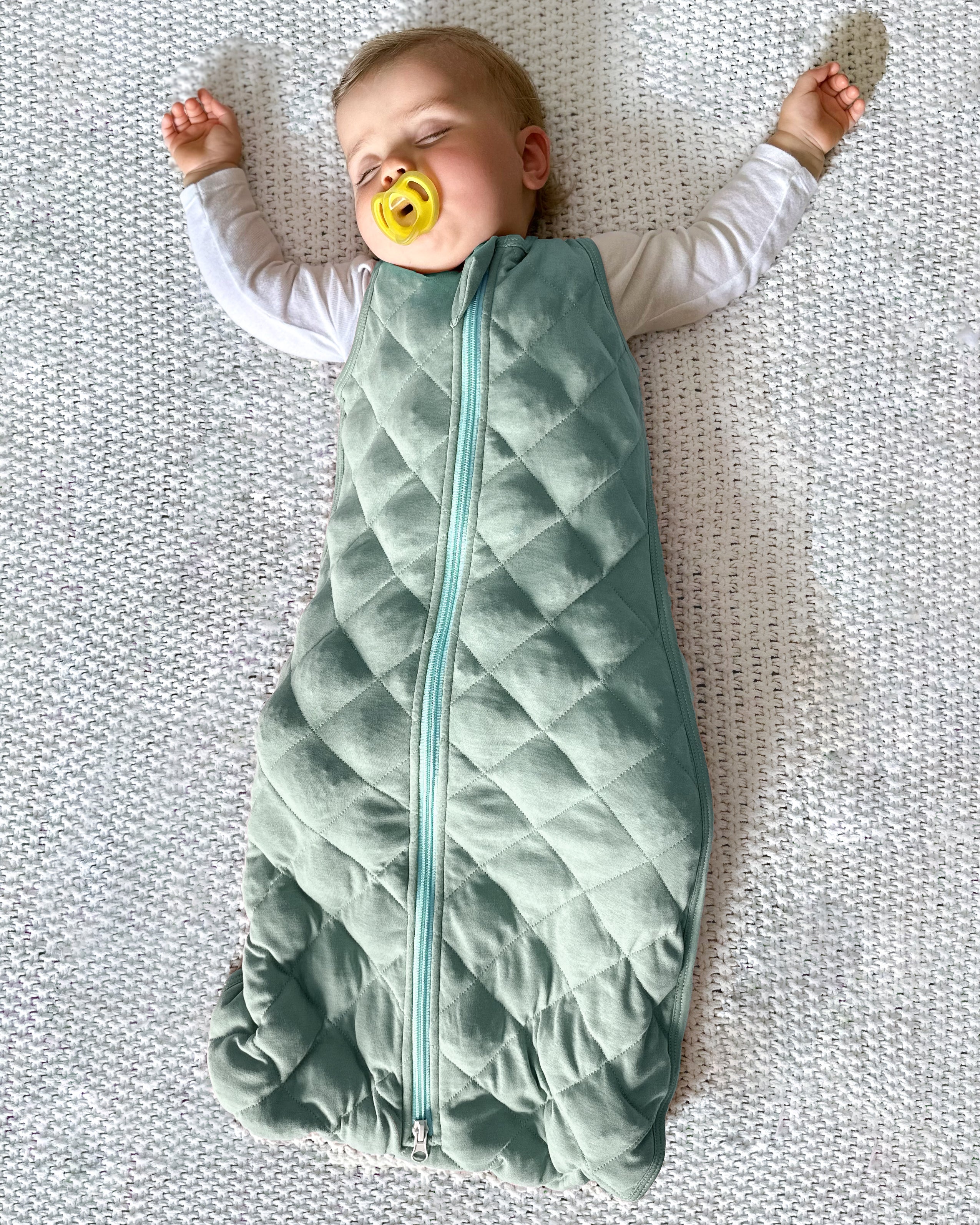 KinCozy Dream Sack weighted baby sleep bag — front view