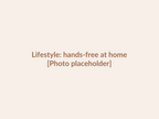 Parent using KinCozy Bonding Comforter hands-free — lifestyle placeholder