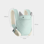 Toddler carried in the KinCozy HugBuddy sling